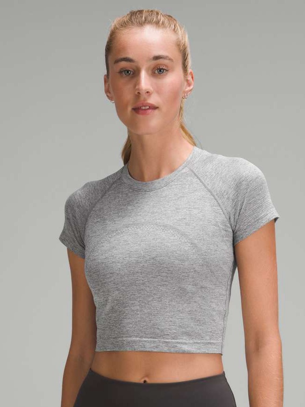 Lululemon Swiftly Tech Cropped Tee 2.0